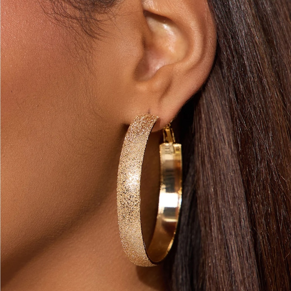 Gold Hoop Earrings